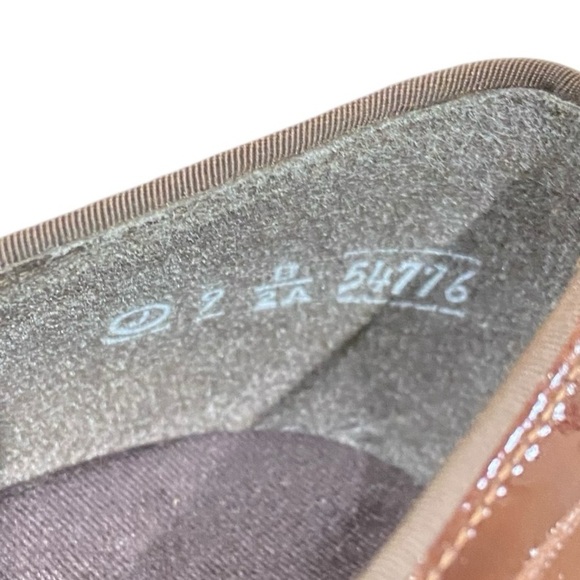 Nwot Selby comfort flex patent leather slip on caramel faux croc tassel bow sz 9 - Picture 10 of 10